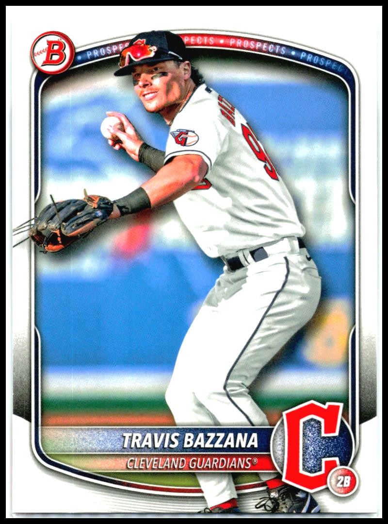 2025 Bowman Prospects #BP-131 Travis Bazzana Cleveland Guardians