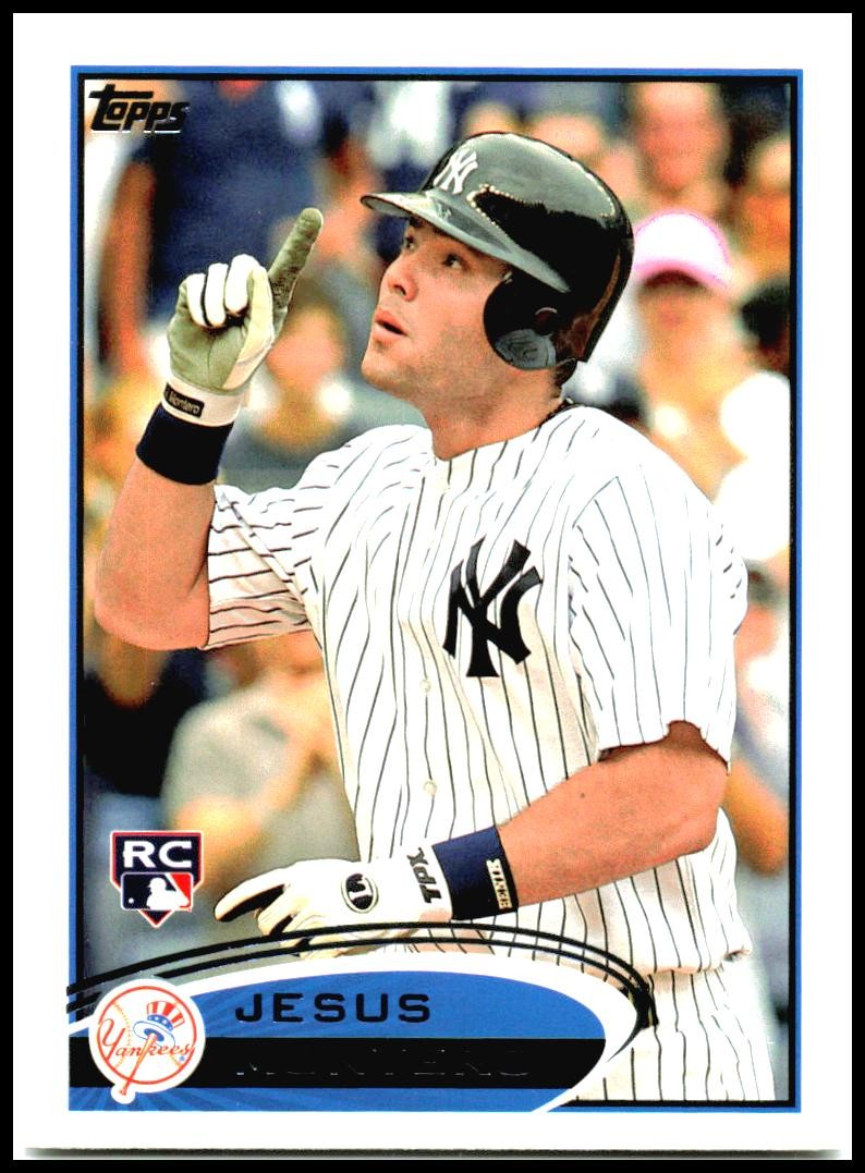 2012 Topps #9 Jesus Montero Rookie New York Yankees
