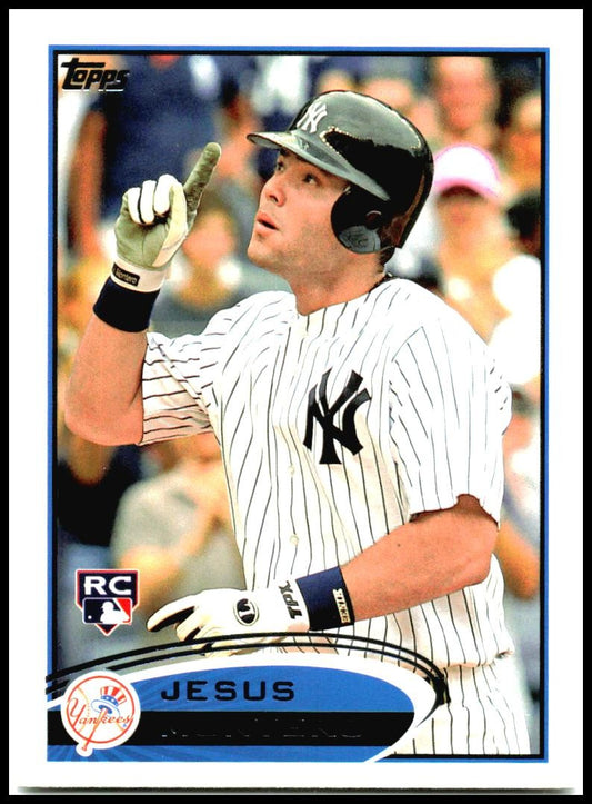 2012 Topps #9 Jesus Montero Rookie New York Yankees