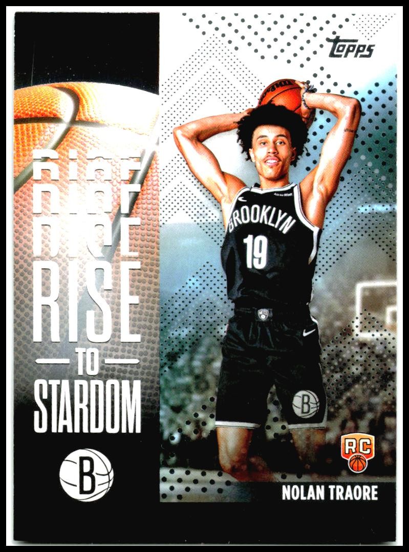 2025-26 Topps Rise to Stardom #RTS-8 Egor Dëmin Brooklyn Nets