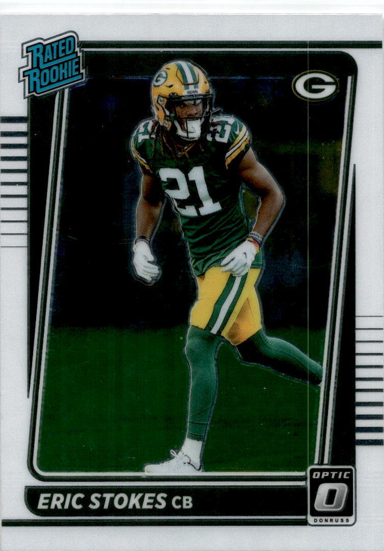 2021 Donruss Optic #251 Eric Stokes Rookie Green Bay Packers