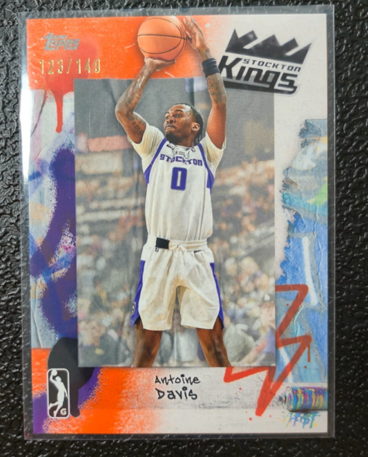 2024-25 Topps G-League - Antoine Davis #88 Orange /149 (RC)