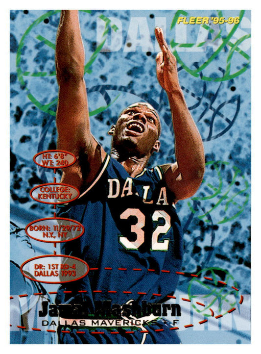 1995 Fleer #37 Jamal Mashburn