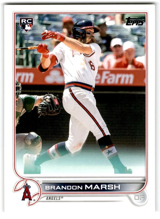 2022 Topps Brandon Marsh Los Angeles Angels #243