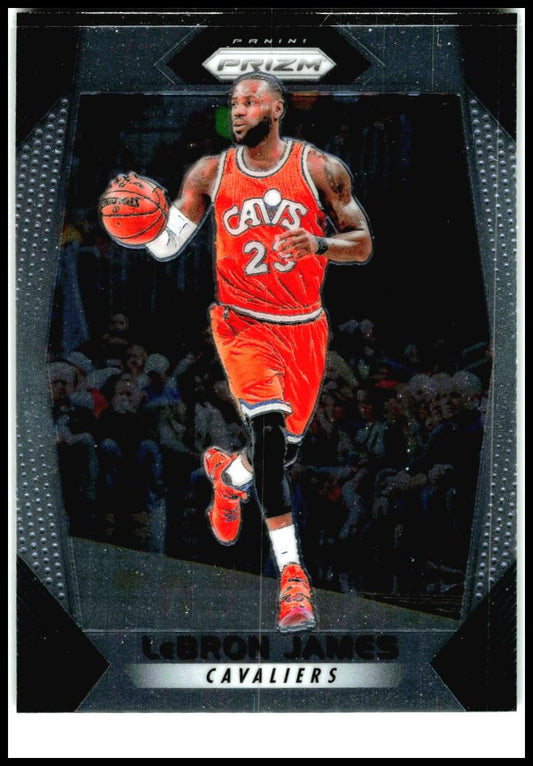 2017-18 Panini Prizm #191 LeBron James Cleveland Cavaliers