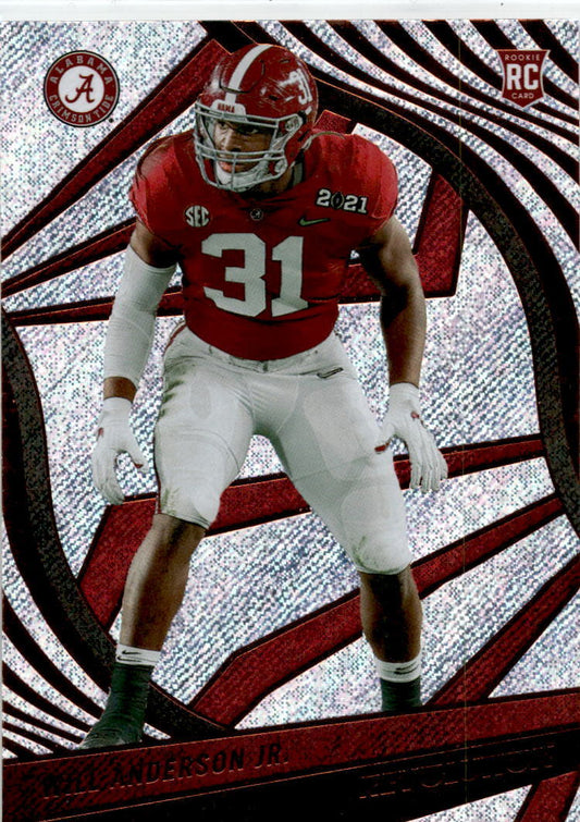 2023 Panini Chronicles  Revolution Draft Picks #50 Will Anderson Jr. Alabama