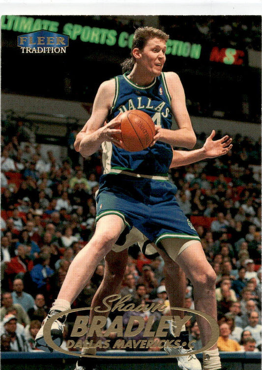 1998 Fleer Tradition #39 Shawn Bradley Dallas Mavericks
