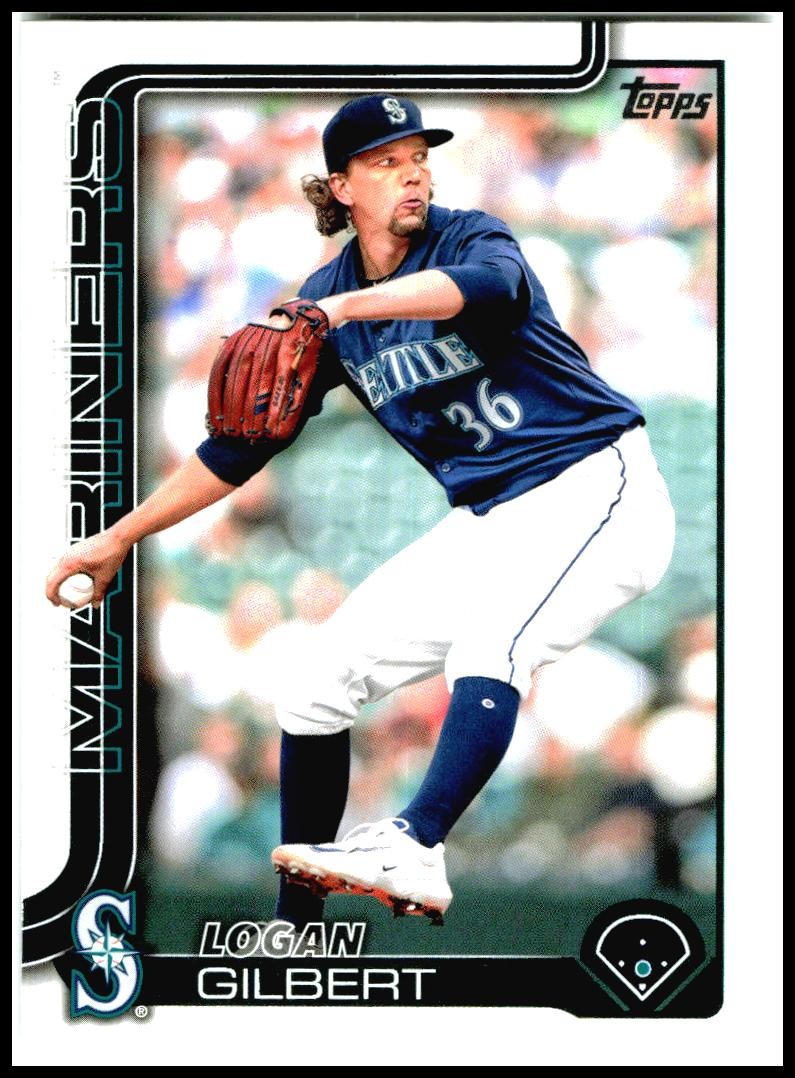 2025 Topps #66 Logan Gilbert Seattle Mariners