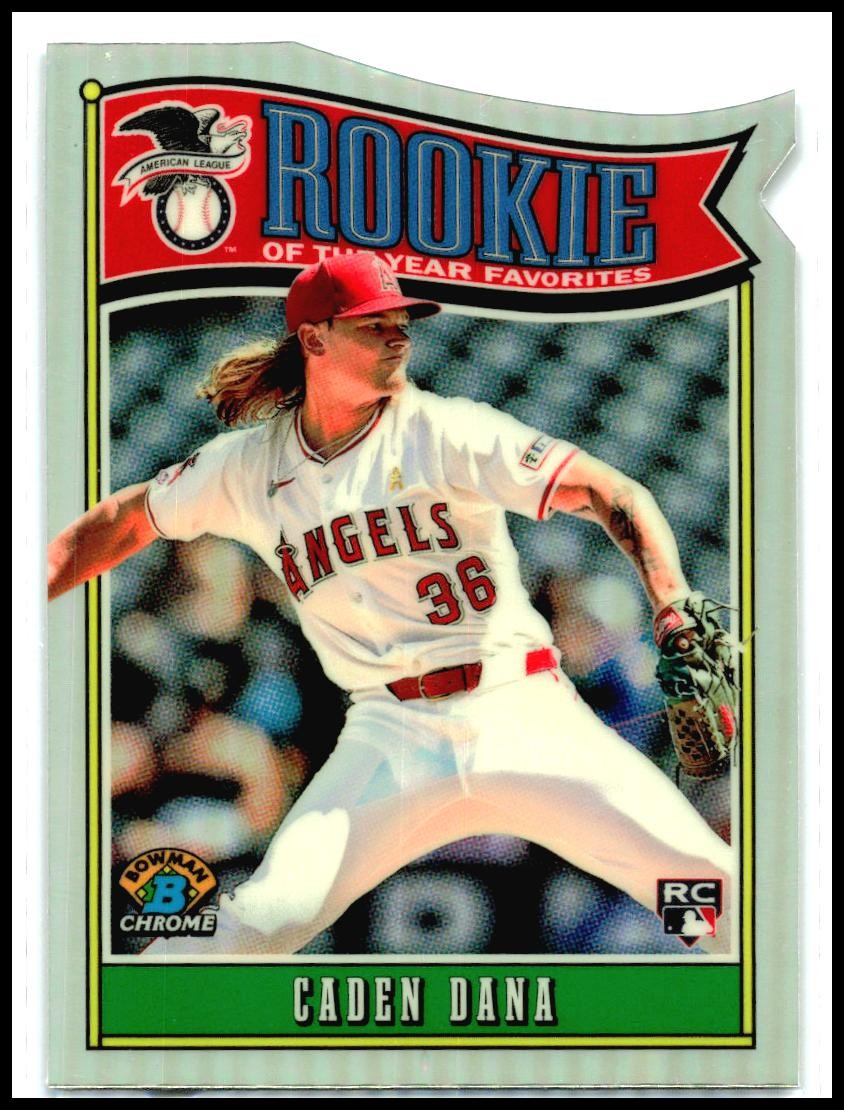 2025 Bowman Rookie of the Year Favorites #ROY-7 Caden Dana Los Angeles Angels