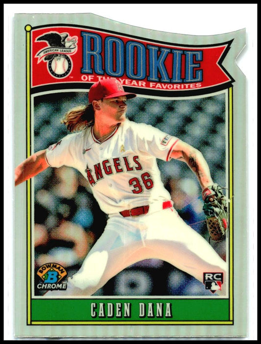 2025 Bowman Rookie of the Year Favorites #ROY-7 Caden Dana Los Angeles Angels