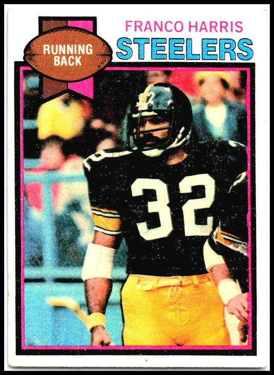 1979 Topps Cream Colored Back #300 Franco Harris Pittsburgh Steelers