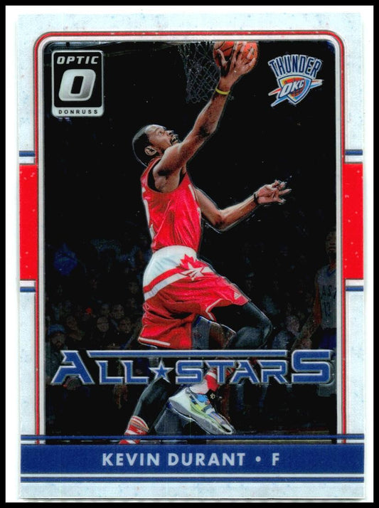 2016-17 Donruss Optic All-Stars #24 Kevin Durant Oklahoma City Thunder