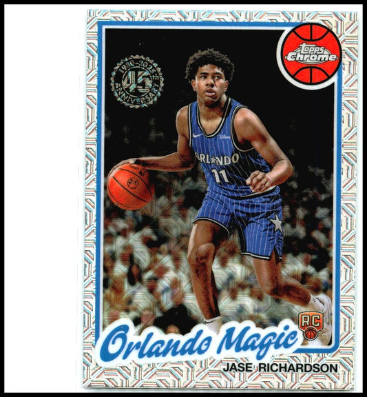 2025-26 Topps 1980-81 Topps Chrome Mojo #TC-JR Jase Richardson Orlando Magic