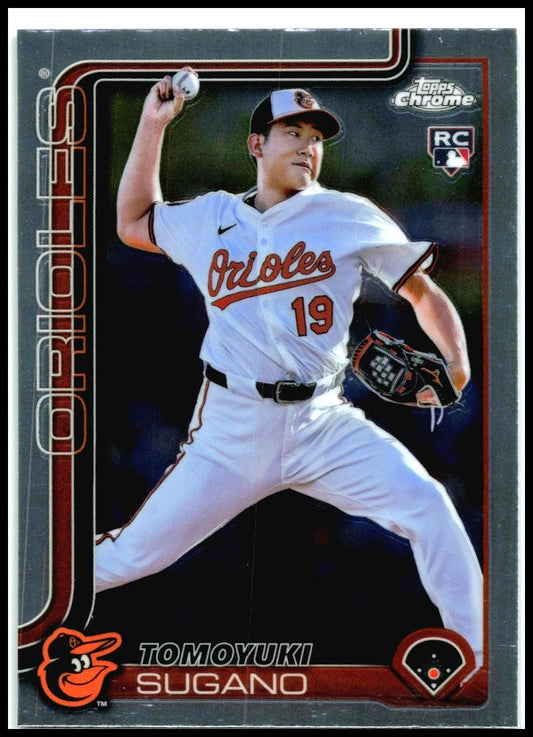 2025 Topps Chrome #166 Tomoyuki Sugano