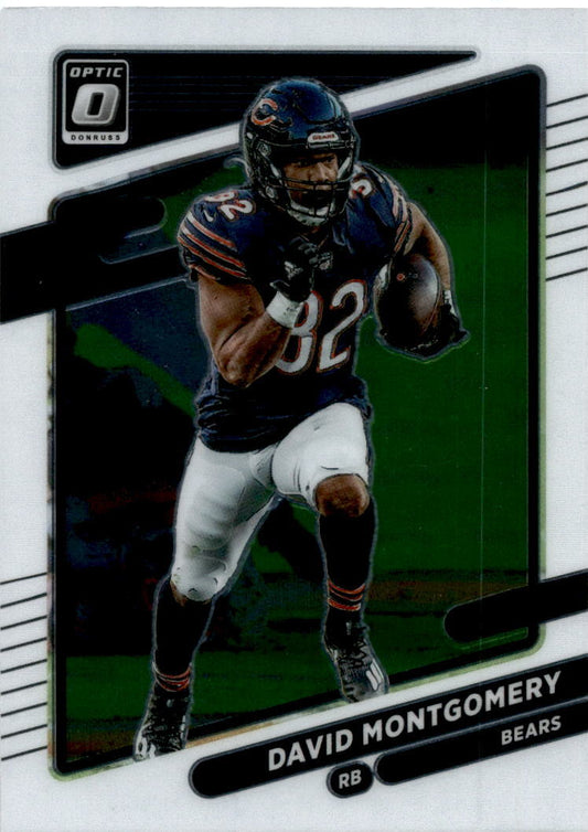 2021 Donruss Optic #79 David Montgomery Chicago Bears