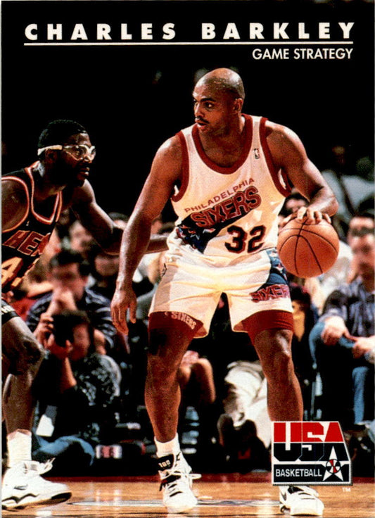 1992 SkyBox USA #3 Charles Barkley USA