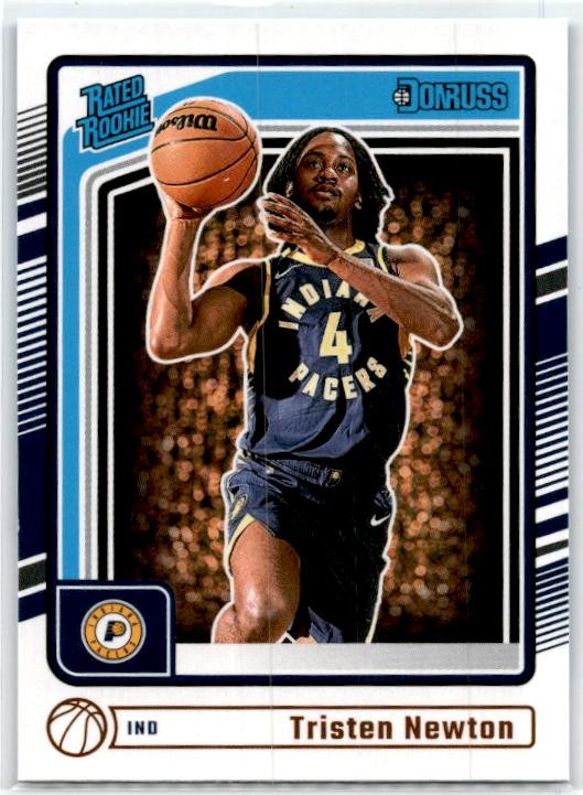 2024-25 Donruss #216 Tristen Newton Rookie Indiana Pacers