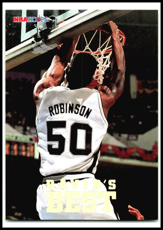 1993-94 Hoops David's Best #DB5 David Robinson San Antonio Spurs