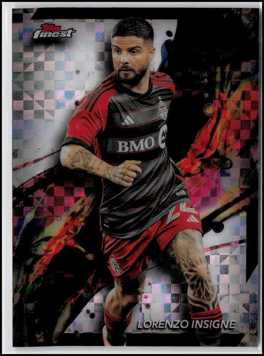 2024 Finest MLS #7 Lorenzo Insigne Checkerboard Refractor