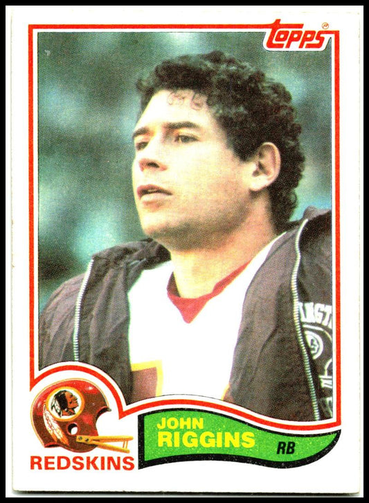 1982 Topps #520 John Riggins Washington Redskins