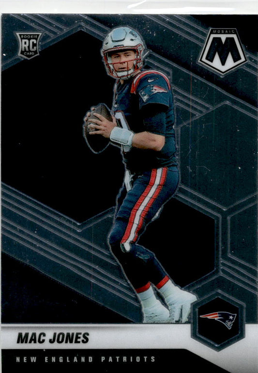 2021 Panini Mosaic #306 Mac Jones  Rookie  New England Patriots
