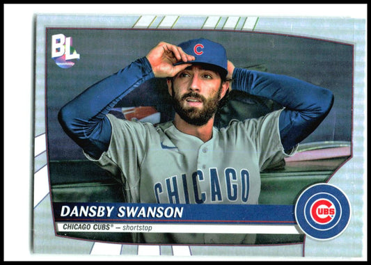 2023 Topps Big League Rainbow Foil #232 Dansby Swanson Chicago Cubs