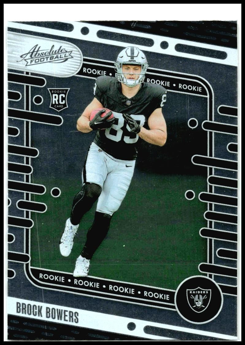 2024 Panini Absolute Retail #113 Brock Bowers Rookie Las Vegas Raiders