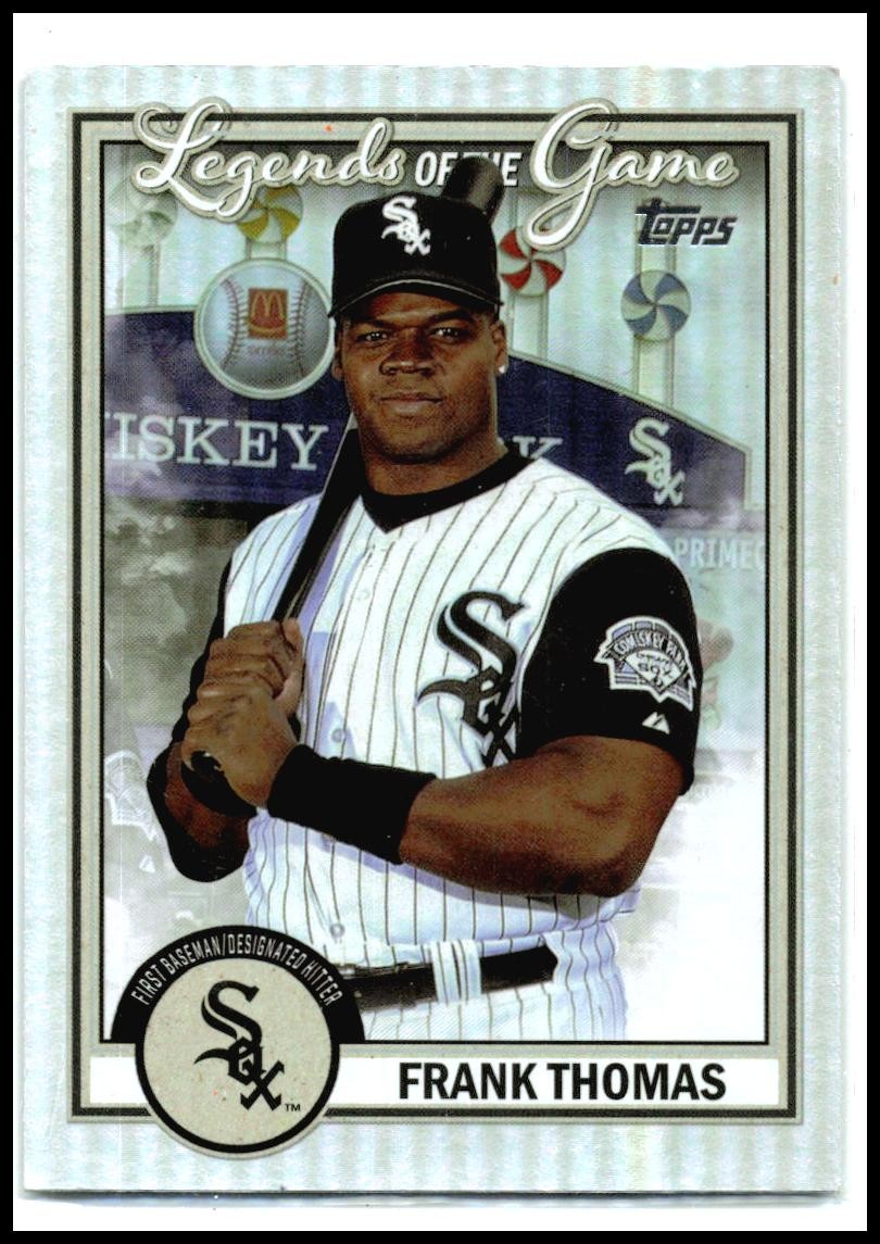 2023 Topps Legends of the Game #LG-24 Frank Thomas Chicago White Sox