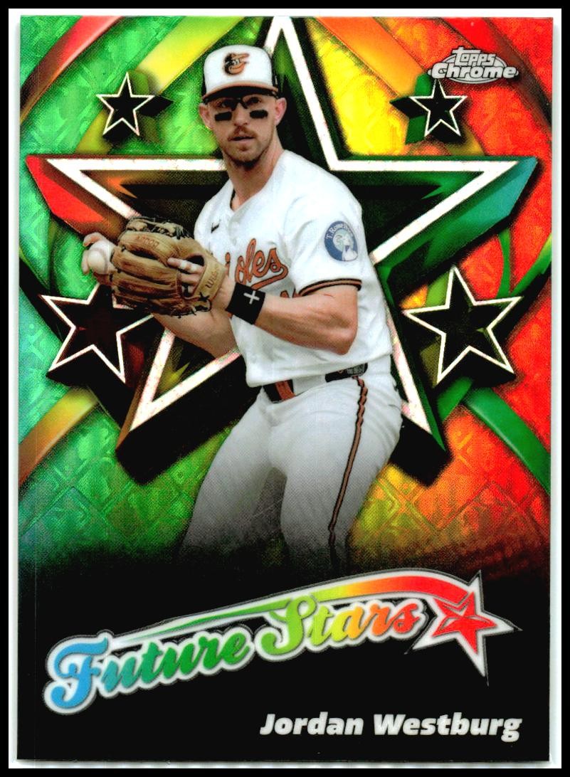 2025 Topps Chrome Future Stars Logofractor #FS-20 Jordan Westburg Orioles