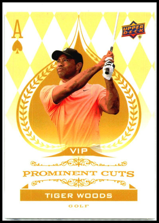2022 Upper Deck National Sports Collectors Convention VIP #VIP-3 Tiger Woods