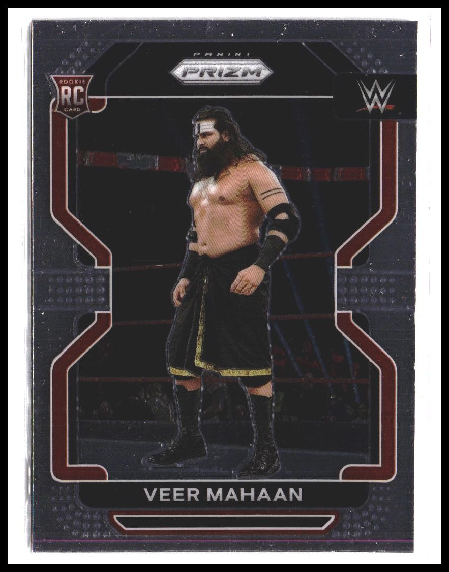 Veer Mahaan #131 2022 Panini Prizm WWE Rookie RC