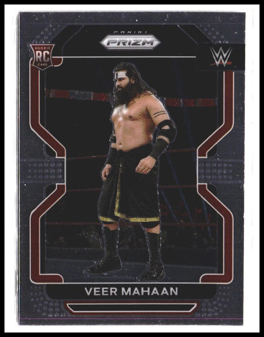 Veer Mahaan #131 2022 Panini Prizm WWE Rookie RC