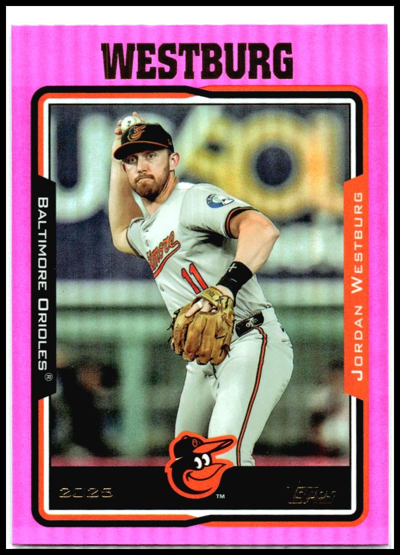 2025 topps archives Pink #296 Jordan Westburg