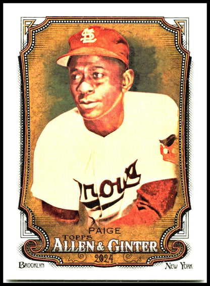 2024 Topps Allen & Ginter #134 Satchel Paige St. Louis Browns