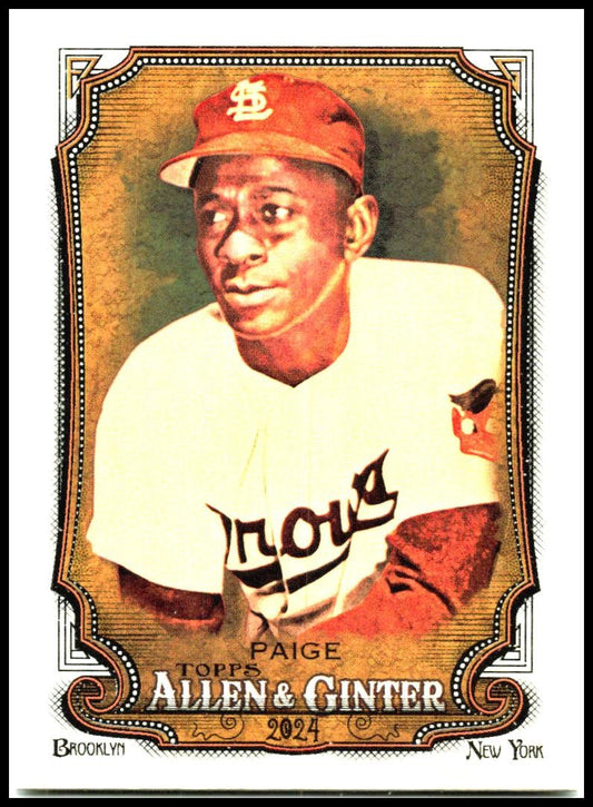 2024 Topps Allen & Ginter #134 Satchel Paige St. Louis Browns