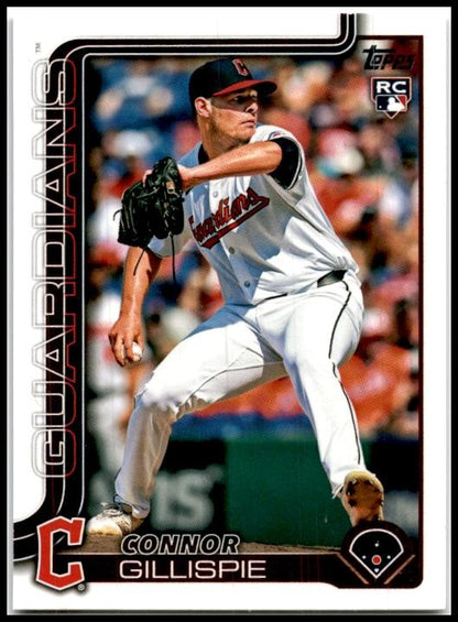 2025 Topps #632 Connor Gillispie Rookie Cleveland Guardians