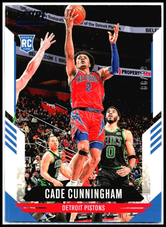 2021-22 Panini Chronicles #140 Cade Cunningham Rookie Detroit Pistons