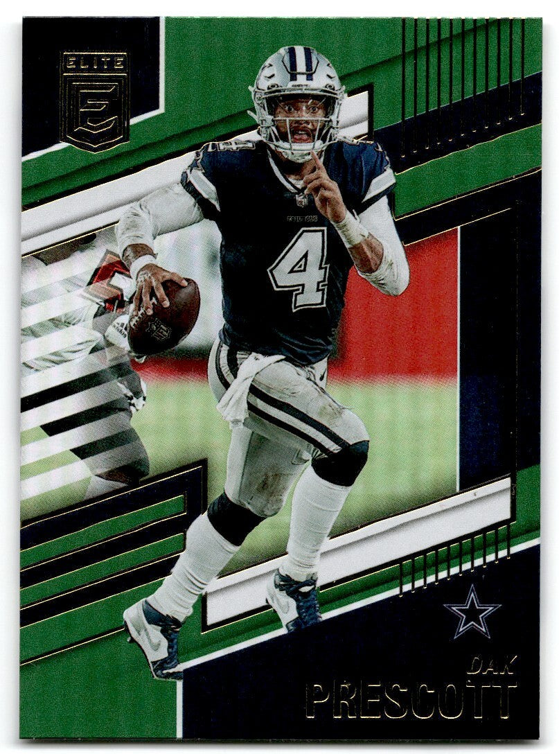 2022 Donruss Elite Dak Prescott Dallas Cowboys #6