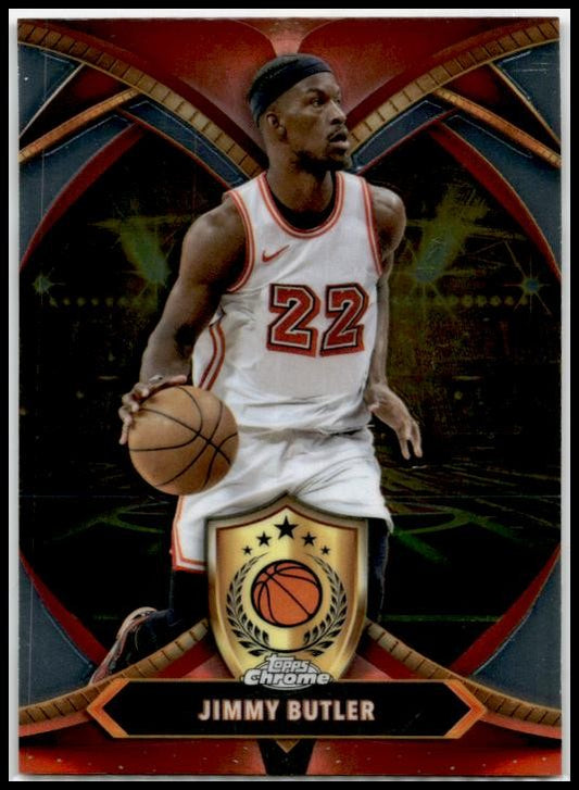 2024-25 Topps Chrome Ball of Duty #BOD-15 Jimmy Butler Miami Heat