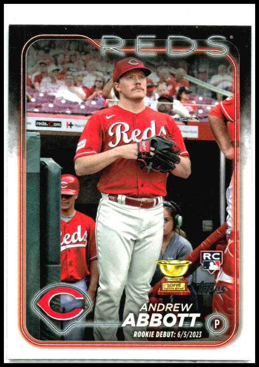 2024 Topps Update #US304 Andrew Abbott Cincinnati Reds