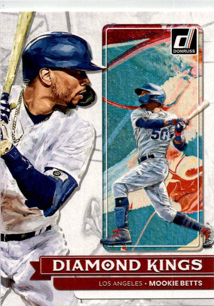 2022 Donruss #27 Mookie Betts Los Angeles Dodgers