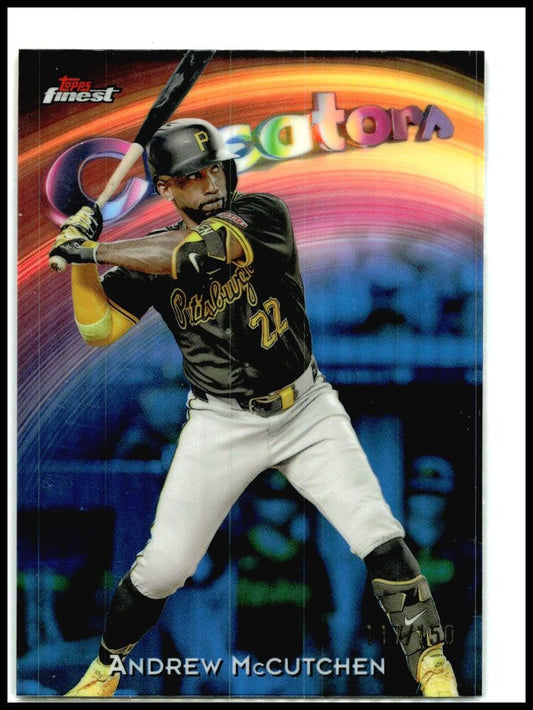 2025 Topps Finest Creatora #C-2 Andrew McCutchen