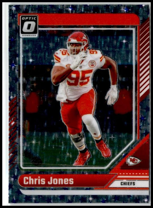 2024 Donruss Optic Stars #99 Chris Jones Kansas City Chiefs