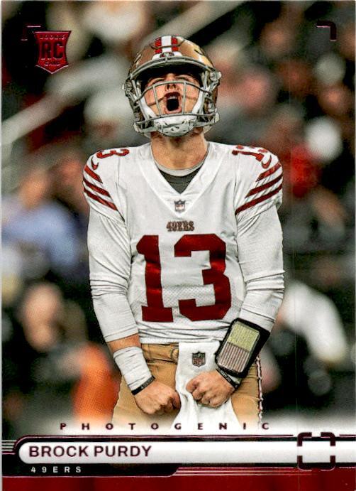2022 Panini Chronicles Photogenic Pink #PH-36 Brock Purdy San Francisco 49ers