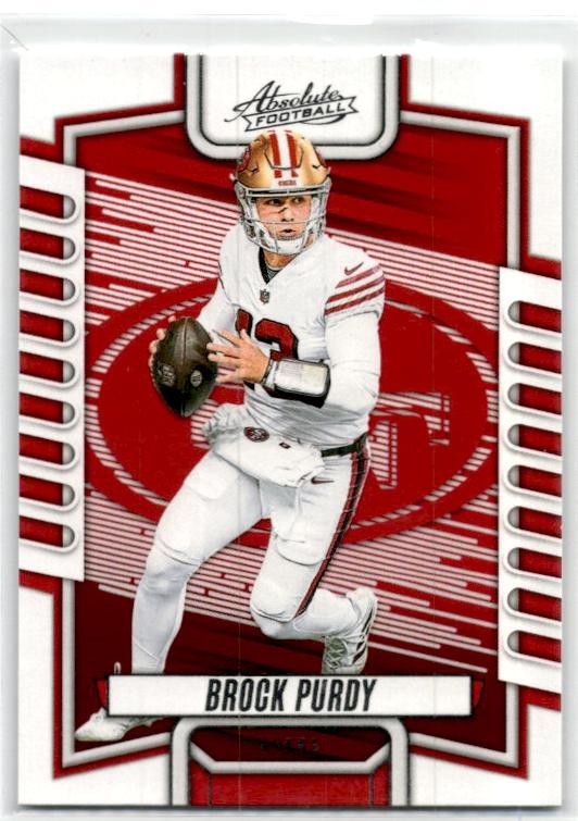 2023 Panini Absolute #18 Brock Purdy San Francisco 49ers