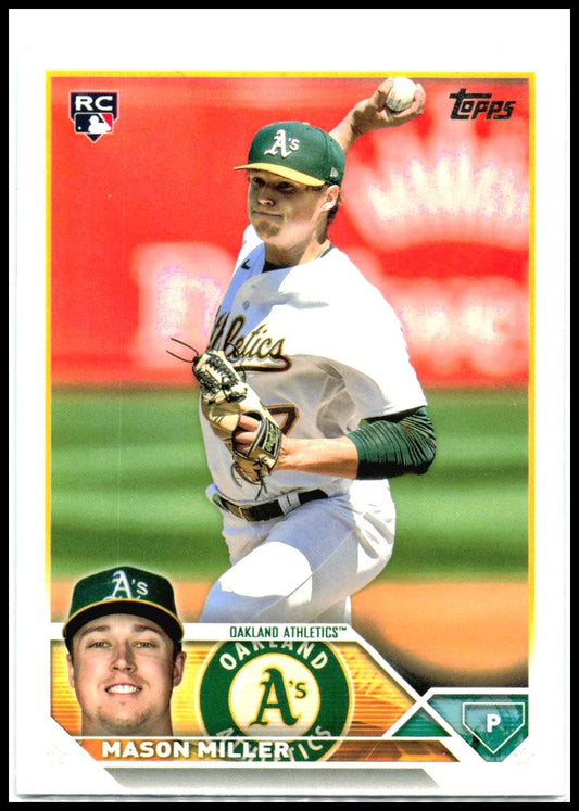 2023 Topps Update #US15 Mason Miller Oakland Athletics