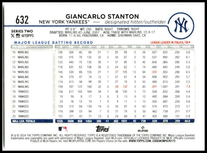 2024 Topps Japan Edition #59 Giancarlo Stanton New York Yankees