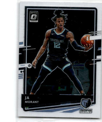 2020-21 Donruss Optic #117 Ja Morant Memphis Grizzlies