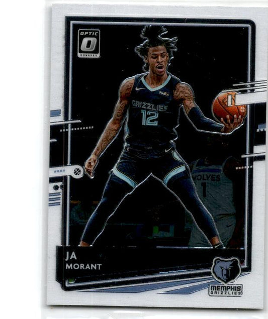 2020-21 Donruss Optic #117 Ja Morant Memphis Grizzlies