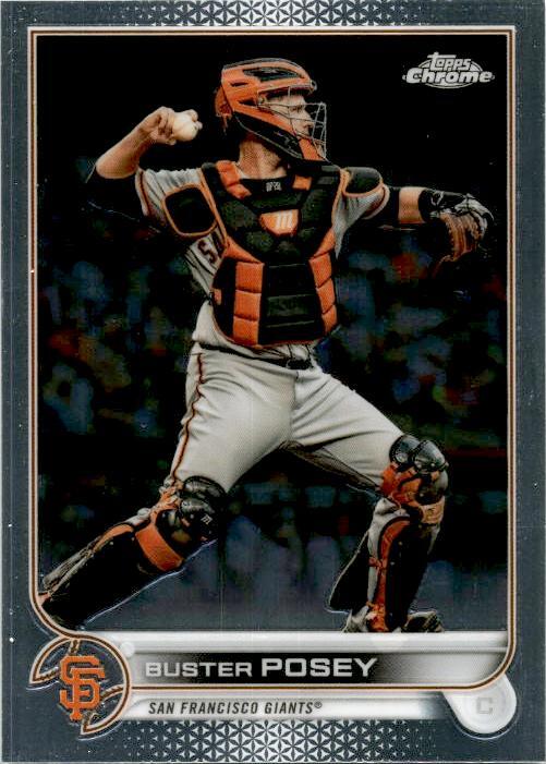 2022 Topps Chrome #95 Buster Posey San Francisco Giants